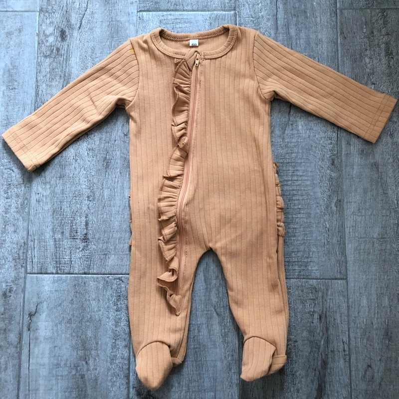 
baby girl boutique cotton linen rompers 