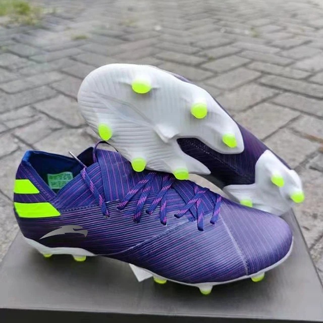 

Wholesale athletic soccer shoes football trainer shoes high quality turf football boots drop shipping FG spikes low ankle cleats, Request