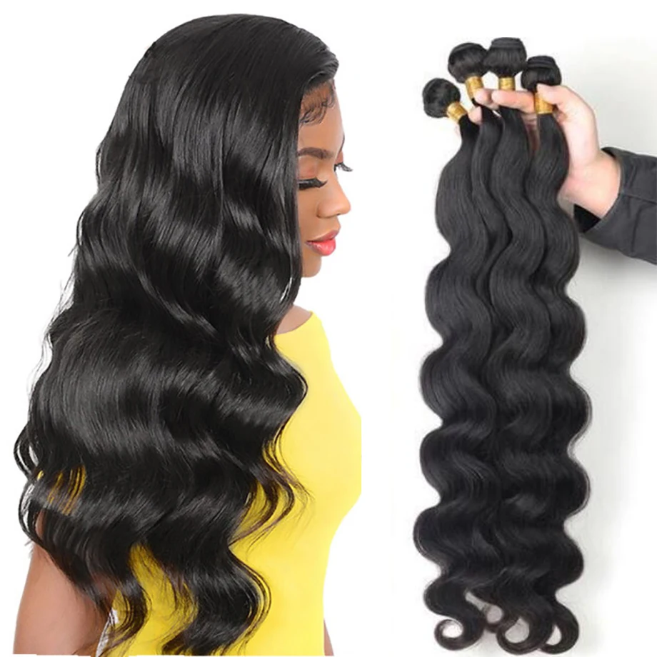 

Body Wave Bundles Brazilian Hair Weave Bundles Human Hair weave Remy Hair For Black Woman