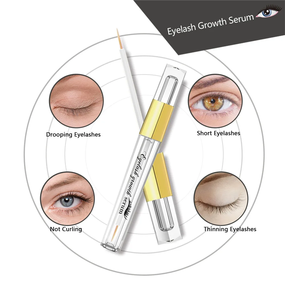 

Private Label Natural Lash Extension Eyebrow Growth Eyelash