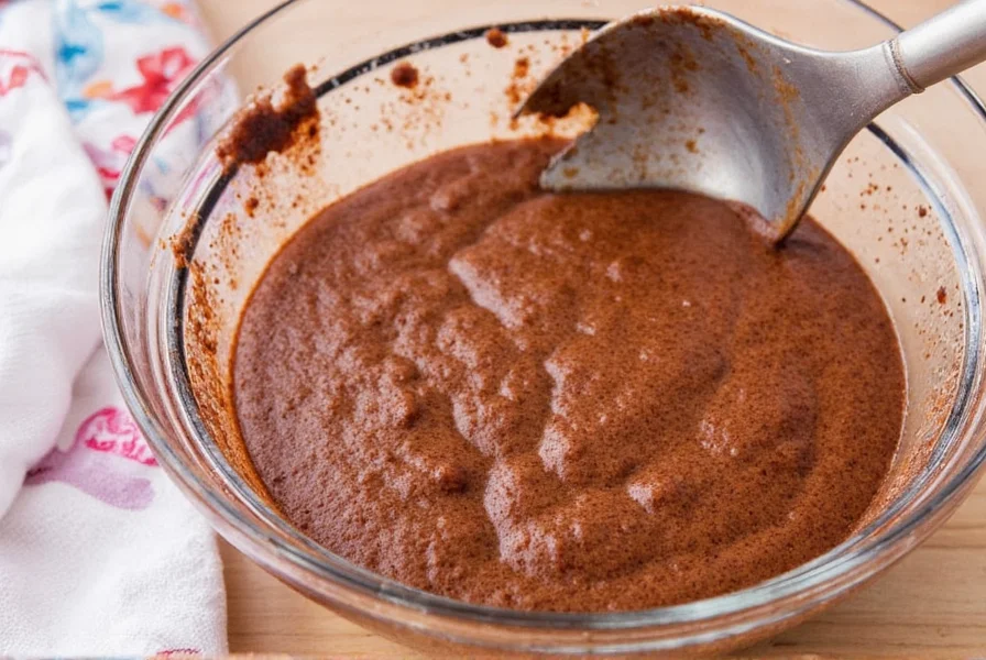 Final Plate of Mole Sauce