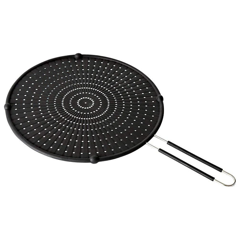 

Heat Resistant Cooking Screen Protector Flat Strainer Silicone Screen, Oem