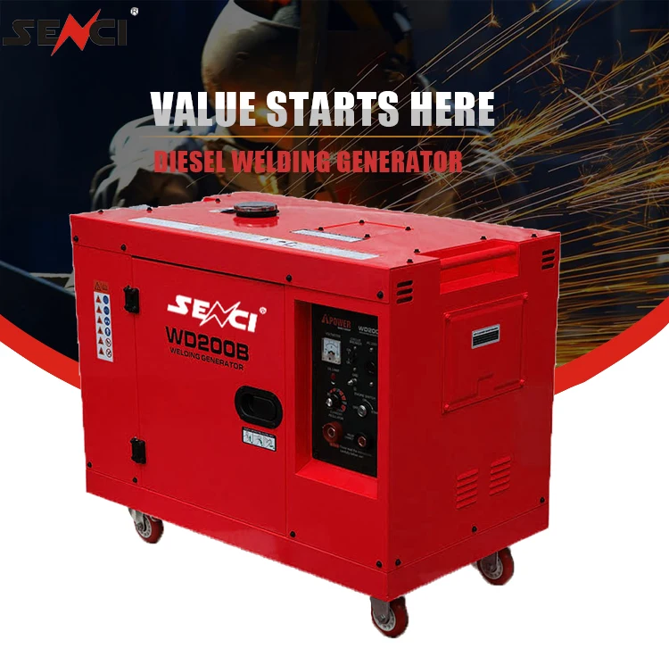 4KW Diesel Welder Generator  details