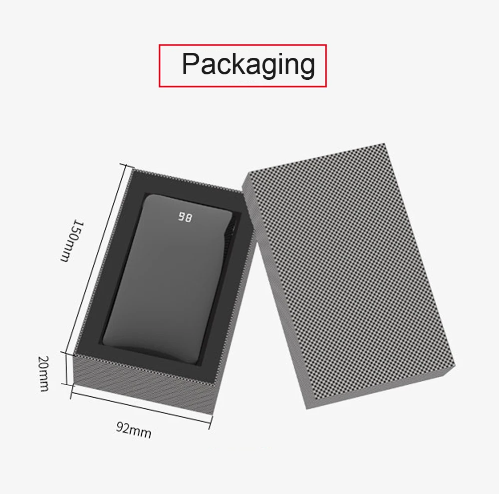 USB 10000mah mobile charger wireless power banks , type C portable fast charging solar power banks 8000mah 10000mah - ANKUX.COM