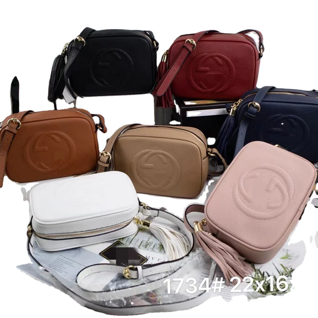 

Luxury G brand tassel women's bag new shoulder diagonal casual bag small square camera bag well-known brand handbag, As show