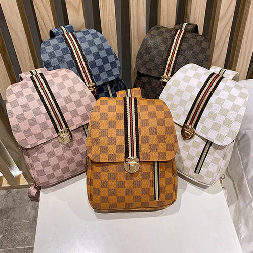 

2021 New casual women backpack diagonal bag chest bag for women