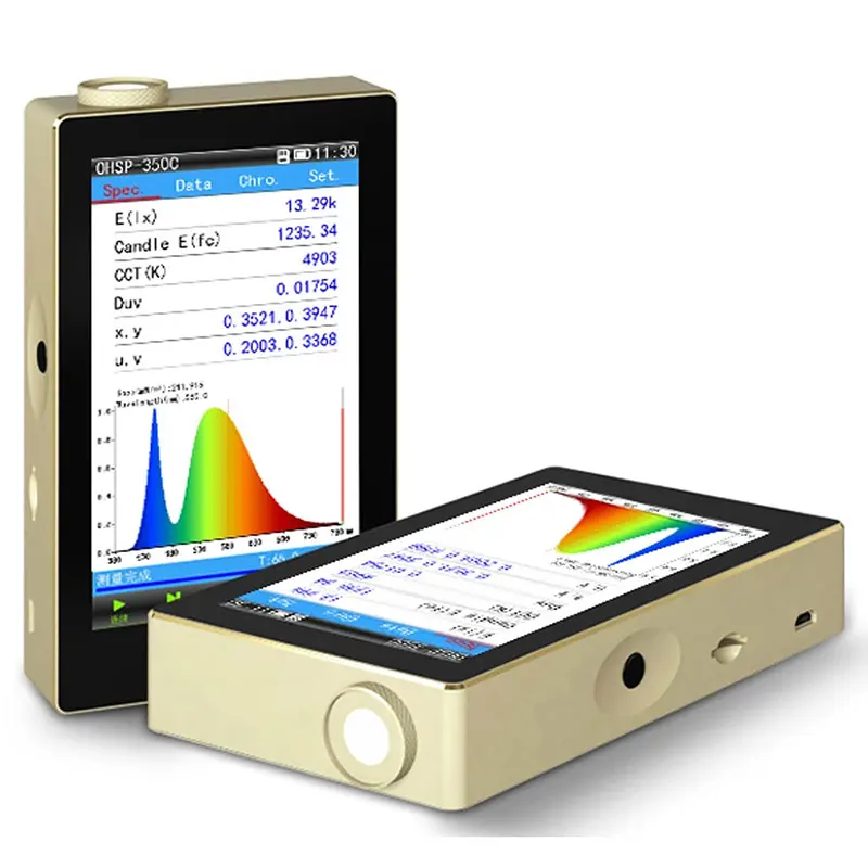 

PPFD Spectrometer OHSP350P 350-800nm Par PPFD Spectrometer CCT CRI Test