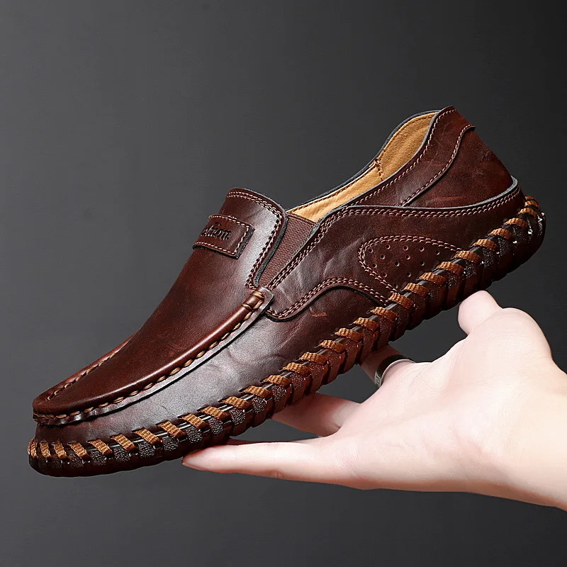 

Factory cheap price shoes men genuine leather man business flats