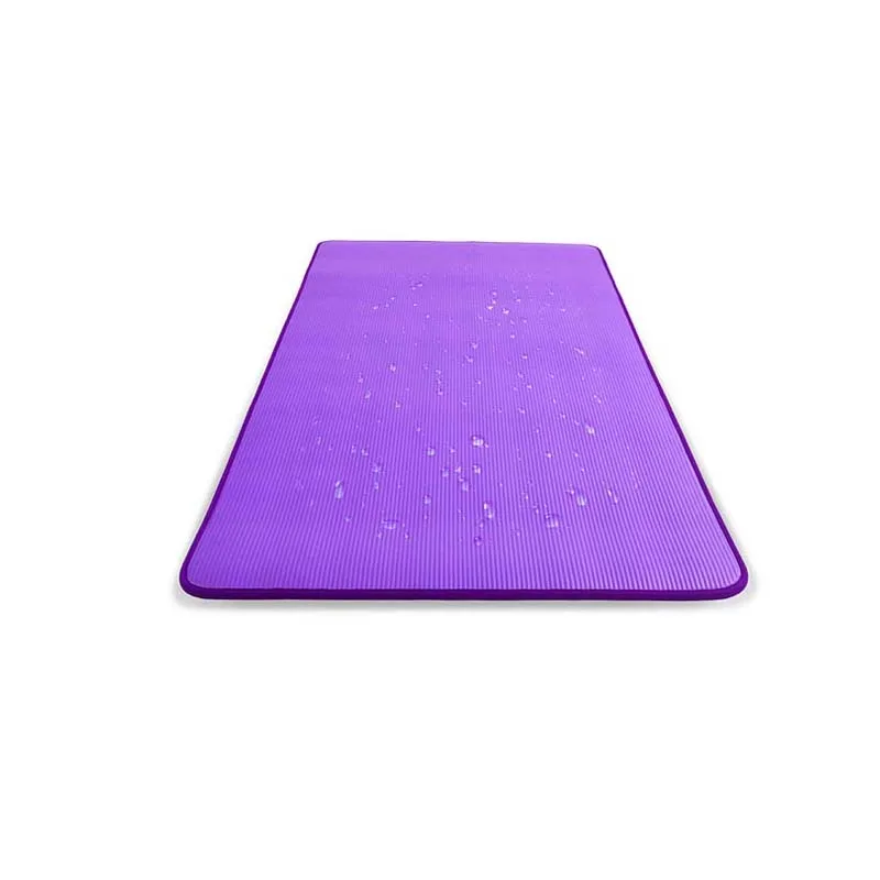 

10mm Extra Thick 1830*610mm Men Women Fitness Tasteless Non-slip NRB Pillow Mat Gym Exercise Pads Pilates Yoga Mat, Black,pink,blue,purple,customizable