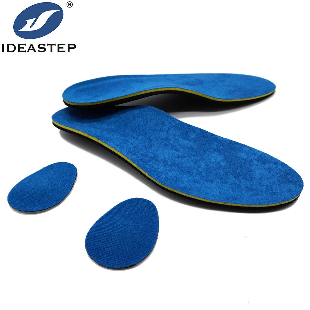 

Ideastep Shoe Inserts Low Arch Support PP Shell Soft Breathable For Flat Feet PU Foam Pain Relief Medical Orthotic Insoles, Blue
