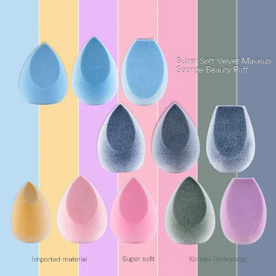 

High quality wholesale super soft waterdrop latex free cosmetics beauty makeup sponge blender