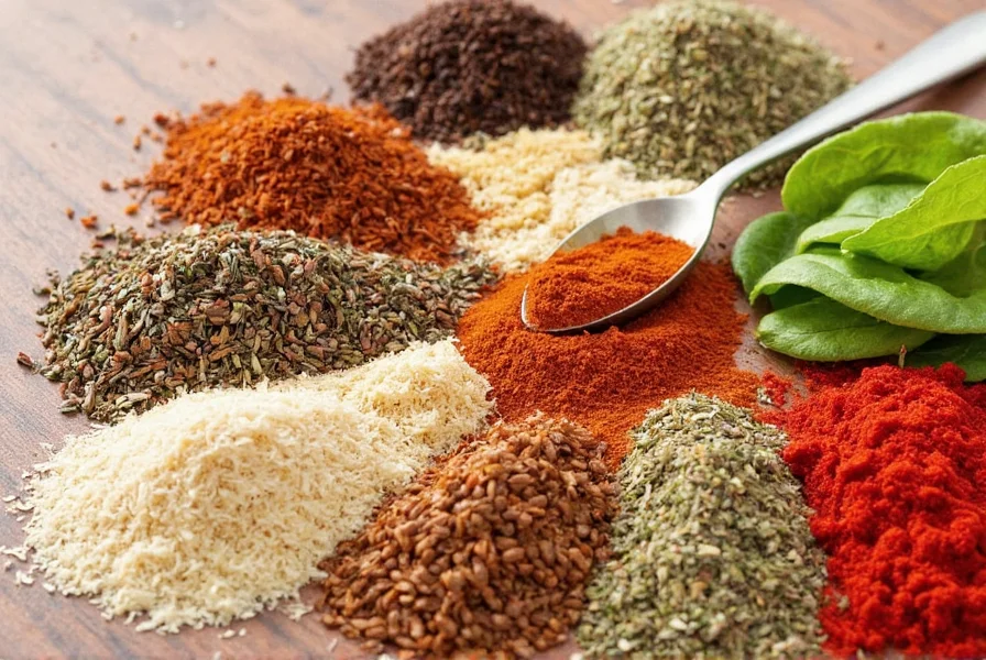 Selection of various spices available for purchase online