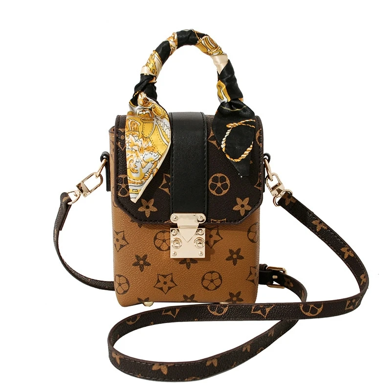 

new design women hand bag fashion brand mobile phone shoulder bag versatile small square female handbags