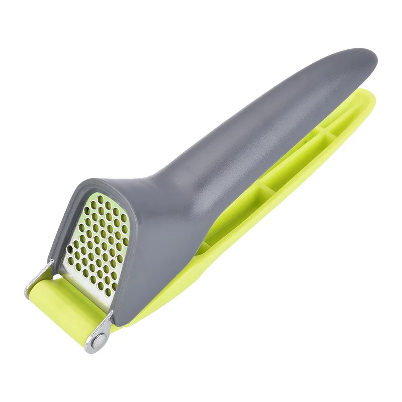 

Hot Selling Crusher Ginger Garlic Chopper Multifunction Kitchen Vegetable Tools Garlic Presses, Gray+green