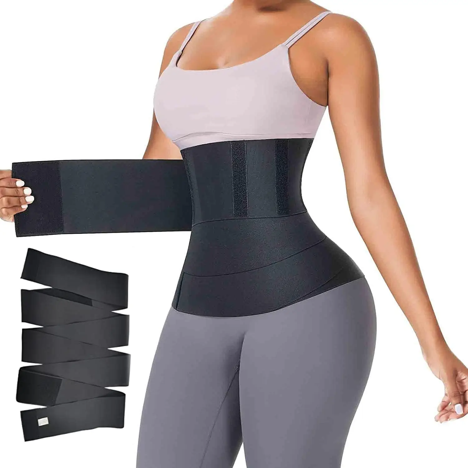 

3M*10CM custom logo shaper wear belt women waist trainer corset body shaper tummy wrap slimming belts waist trimmer
