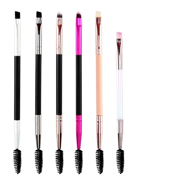 
Cheapest Private Label Eyebrow Brush 6 colors Double Side Mascara Brush For Make up Tool 
