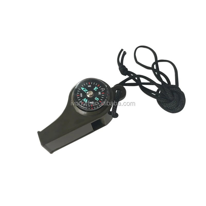 

compass Supply Lanyard Whistle With Compass and Thermometer