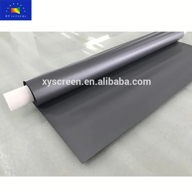 
XYScreen 100M long Black Crystal Projection Fabric Ambient Light Rejecting For long Throw Projector Screen 