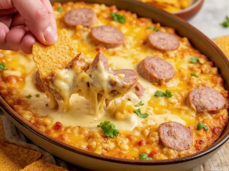 Perfect Velveeta Dip with Sausage and Rotel Recipe Guide