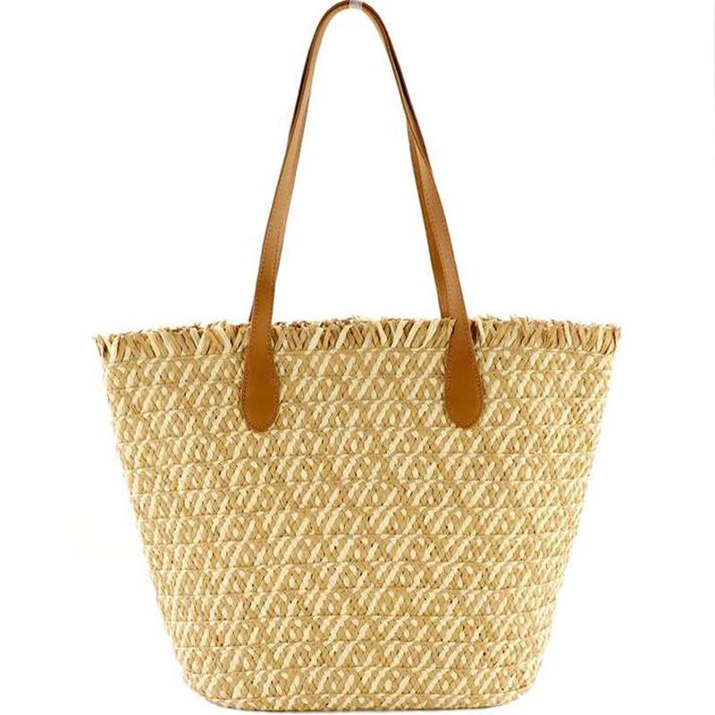 

Beach Bag Wholesale Women Personalized Solid Beach Bag For Summer, As pics show