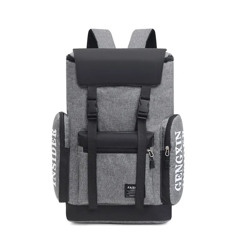 

Causal Travel Laptop Backpack Outdoor Sports Bag Large Capacity Rucksack Oxford Cloth School Backpack for Men and Women