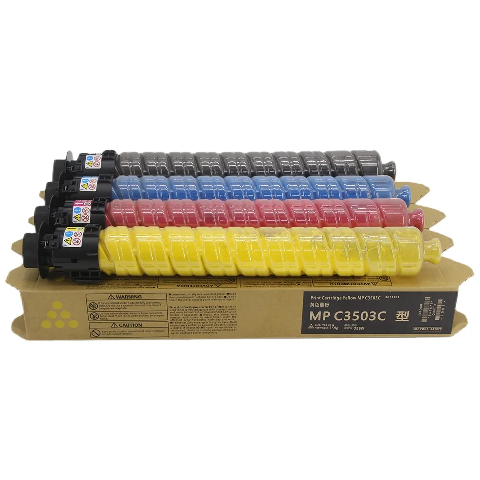 Japan Toner MPC3503 MPC-3503 MPC3504 C3503 for Ricoh Toner Cartridge for Aficio MPC3003 MPC3004 Copier No Damage Machine