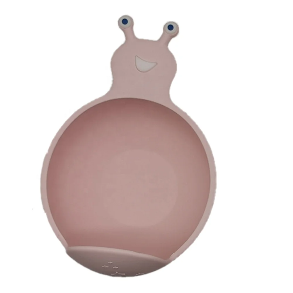 

Hot Sale Factory Direct Price Cute Snail Shape Bpa Free Silicone Bowl Custom Tableware