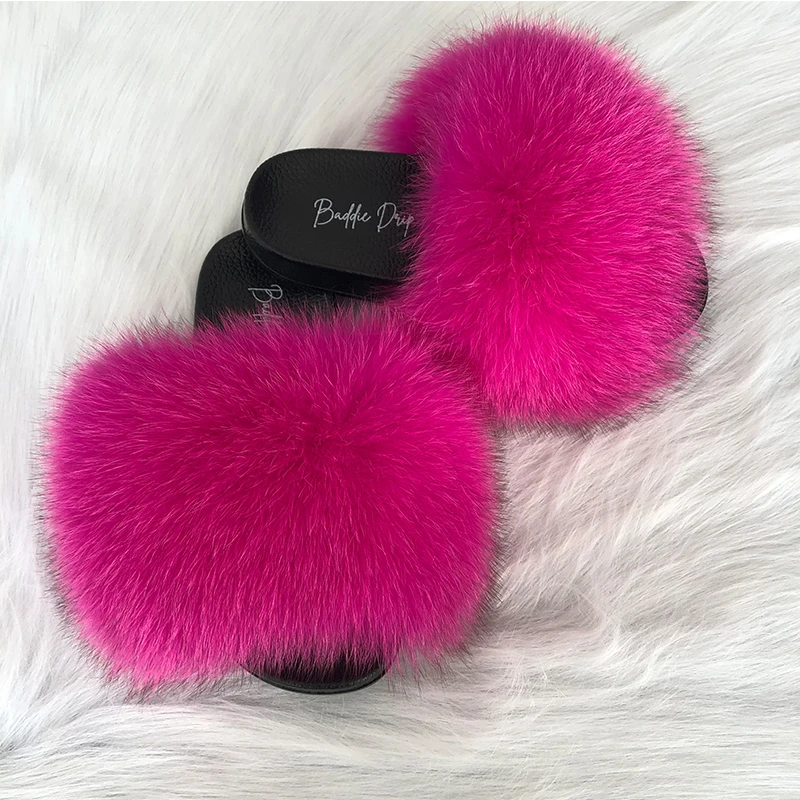 

logo Wholesale wool slippers winter slippers fur slides fur slippers for women
