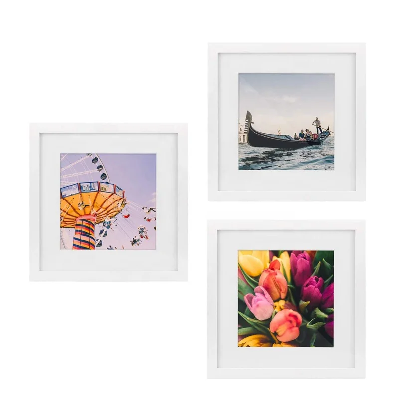 
Customized High Quality Light Wall Home Decoration Plastic Picture Photo Frame 
