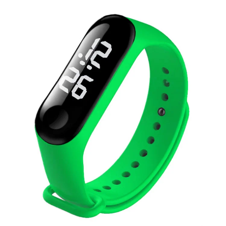 

multi color style outdoor sports fitness health watches LED Luminous watch touch bracelet