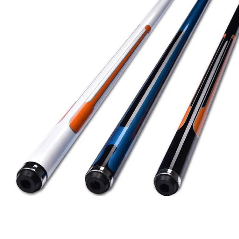 

Premium Quality Full Maple Wood Billiard Pool Cue 58" Length 1/2 Jointed Sticks Pool Cue