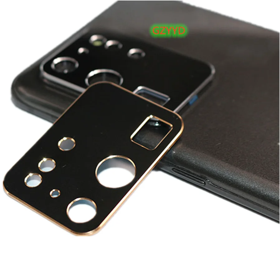 

Case friendly Aluminium Alloy Camera lens screen protector for Samsung S20 S21 ultra, Black gold green blue silver red