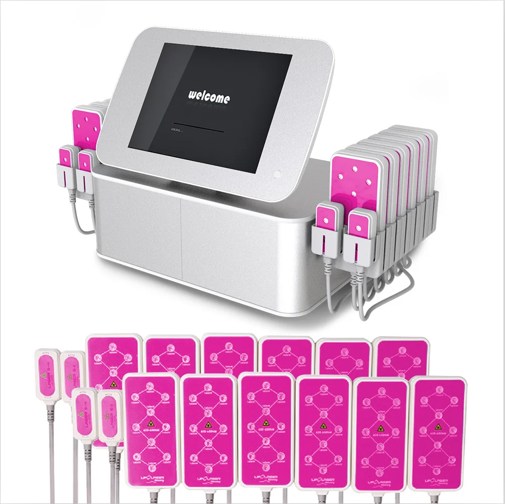 

LipoLaser Slimming Equipment Fast Fat Burning Remover Body shaping zerona laser weight loss machine (16pcs paddles)