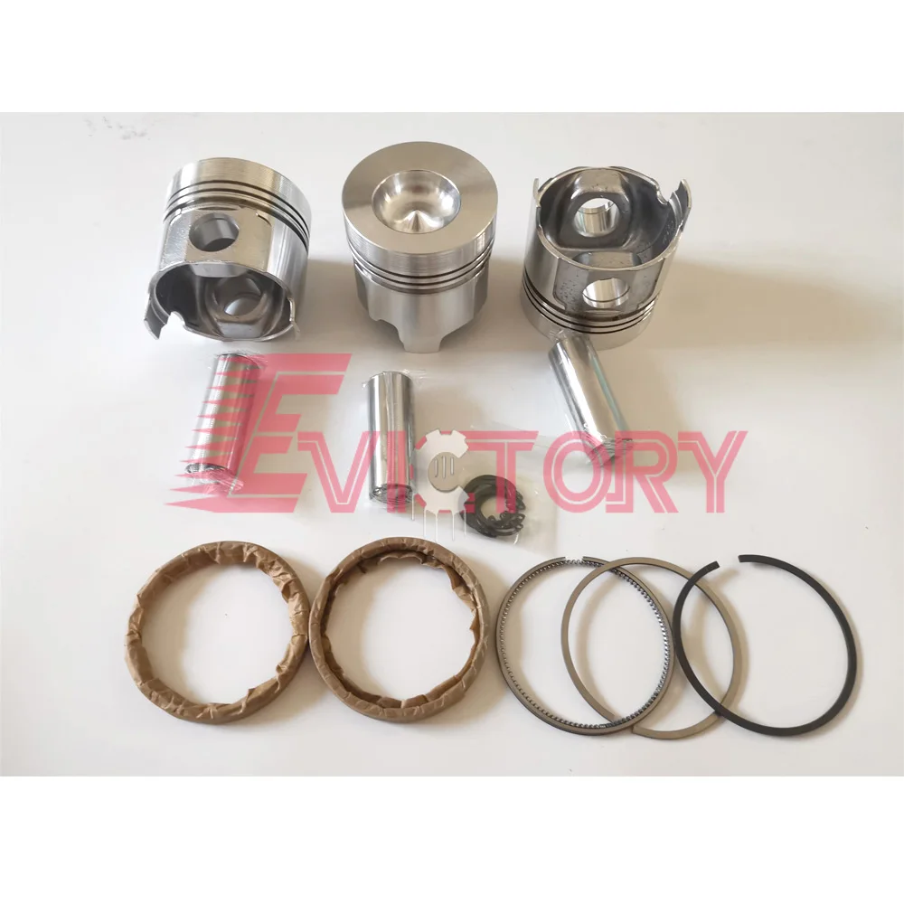 

For yanmar 3TN100E 3TN100 3TNE100 rebuild piston ring crankshaft bearing conrod bearing