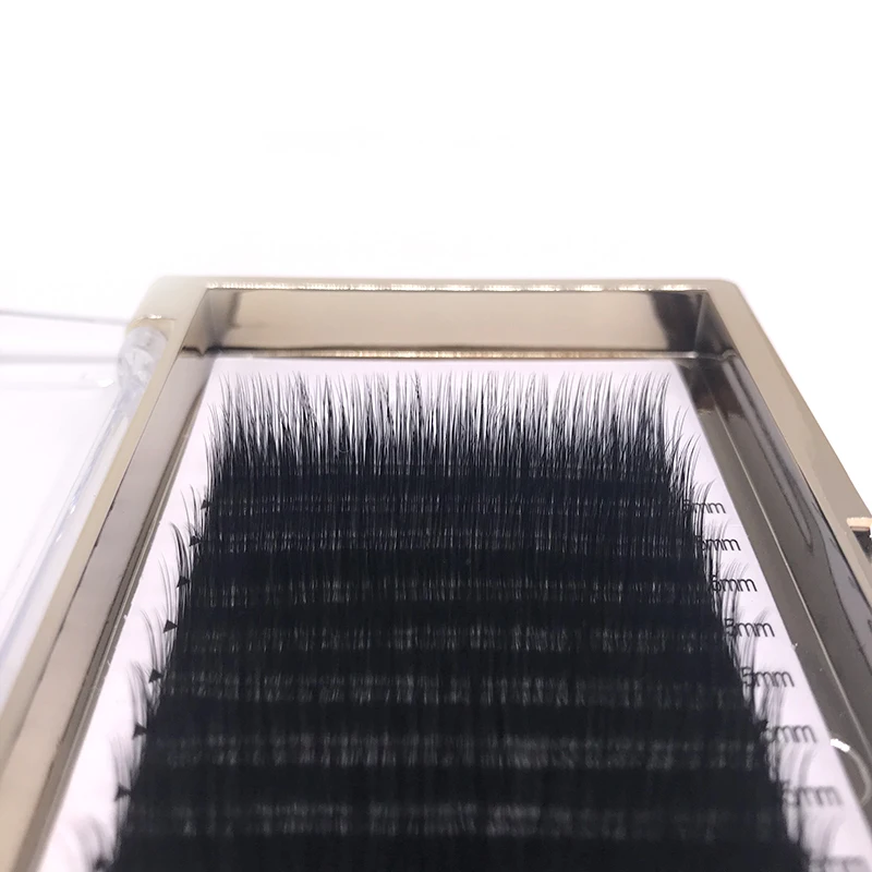 

lashestar korean camellia eyelash extensions synthetic hair best quality cashmere lashes, Dark black