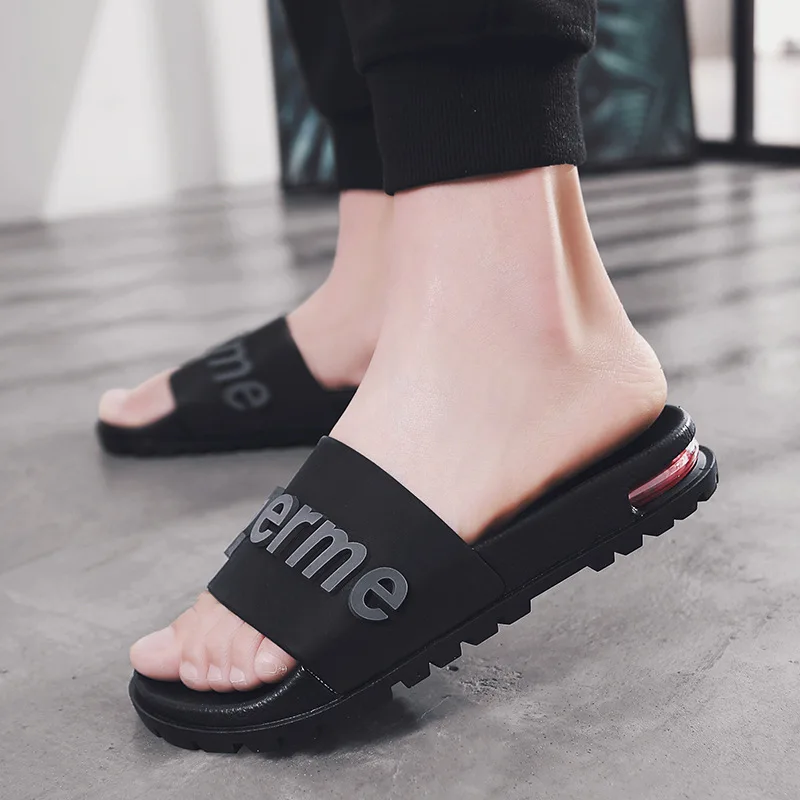 

New Arrivals Casual Soft Heel Men Shoes Fashion Slippers For Men, White,red,grey