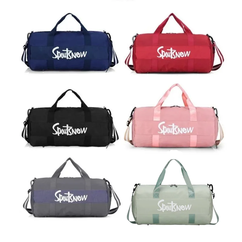 

B93-007 Sports Gym Bag Large Capacity Shoe Position Yoga Bag Dry And Wet Separation Business Travel Bag