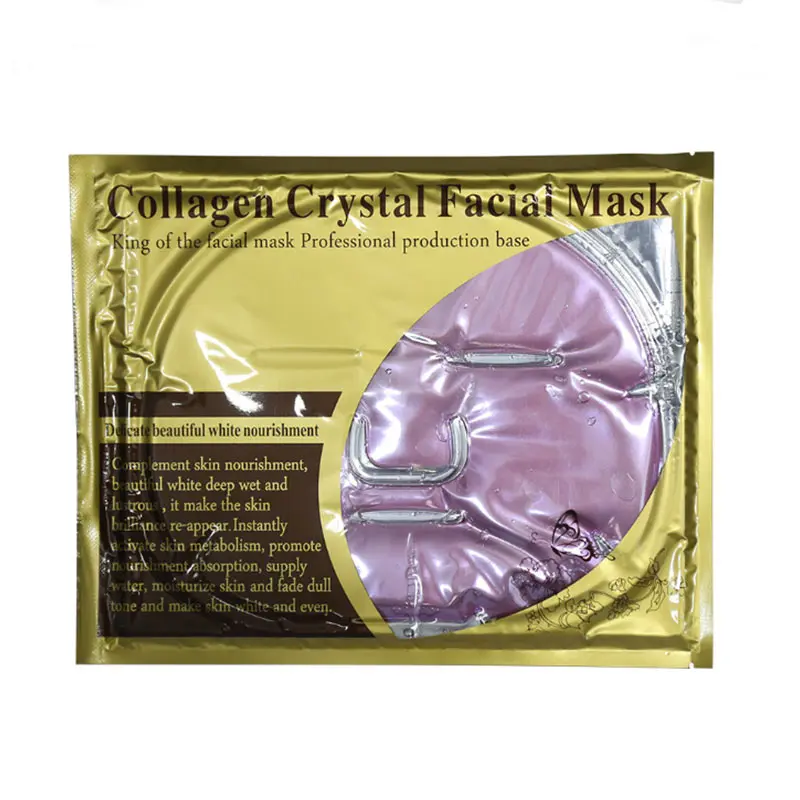 

AH Hydrating 24K Gold Collagen Facial Mask Sheet Anti-Wrinkle Keep Firming Crystal Face Mask