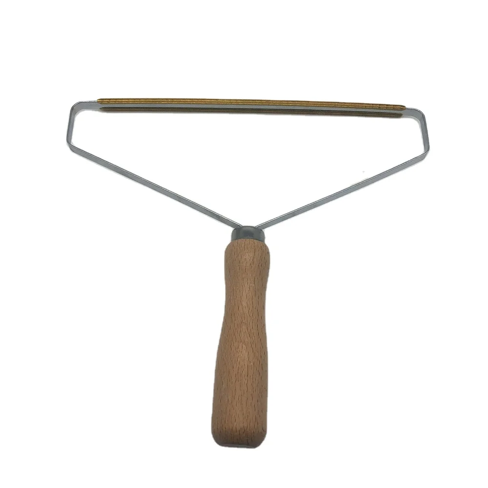 

Big size lint remover wooden handle shaver Fabric lint remover for carpet
