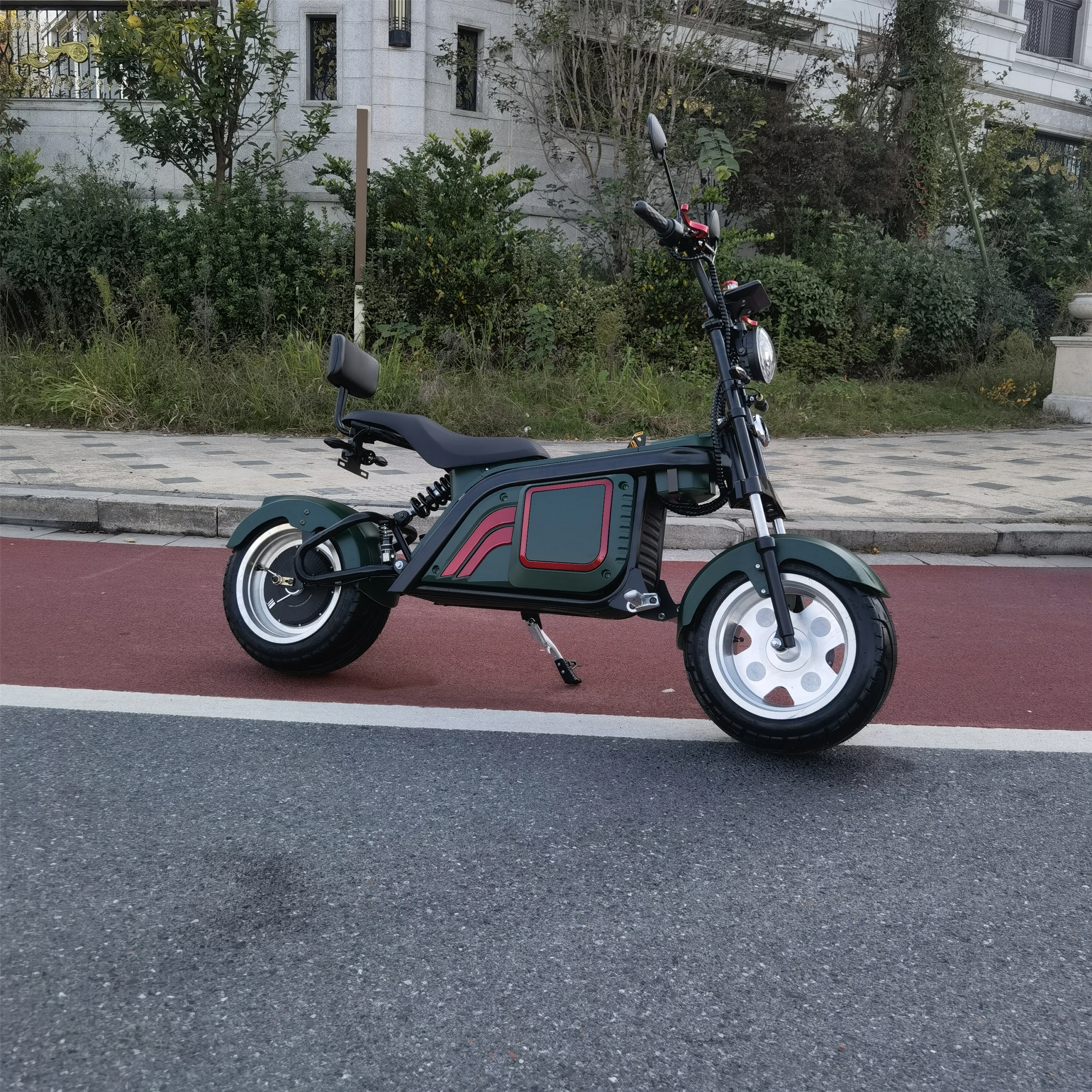

Electric Scooter EEC/COC Double Seats Citycoco Stock In EU Warehouse 1500W Double Batteries Good Quality