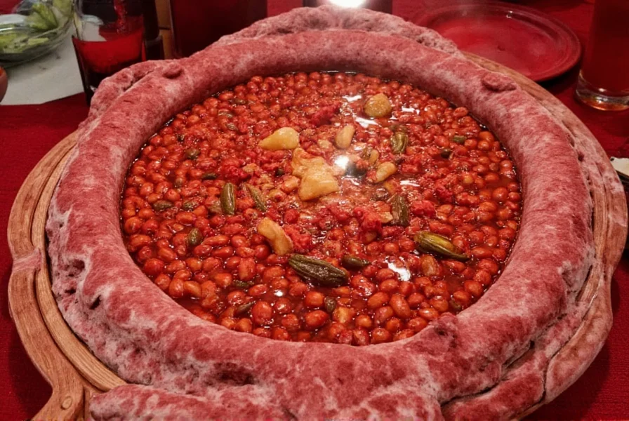 Toasting chiltepín in a cast iron pan