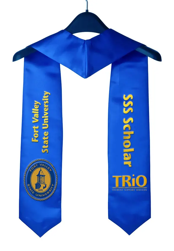 Wholesale Plain Graduation Sash Navy Blue Satin Graduation Stoles - Buy ...