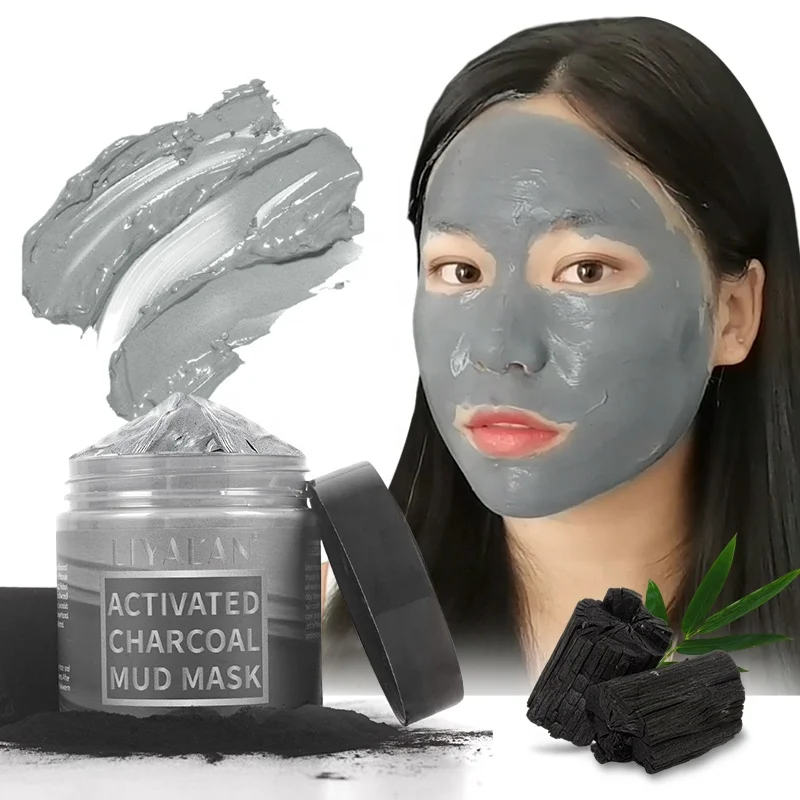 

Wholesale Pure Natural Clay Mask Deep Cleansing Whitening Activated Charcoal Facial Mask