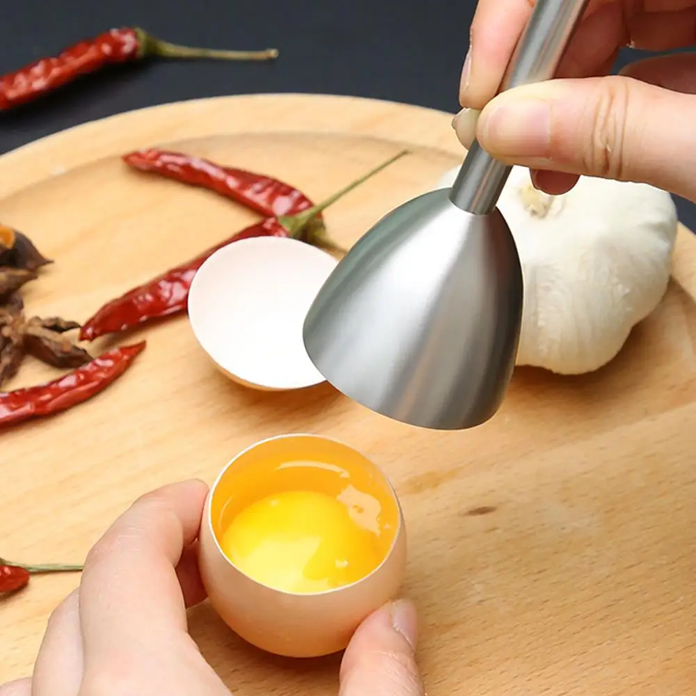 Egg Topper Cutter Cracker For Hard/soft Boiled Eggs Shell Top Knocker