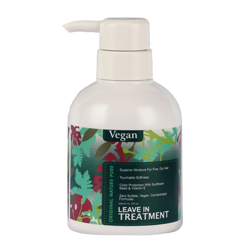 

2021 Hot Selling Leave-in Smooth As Silk Vegan Aloe Vera Curly Hair Conditioner With Rose Coconut Chamomilla Extracts