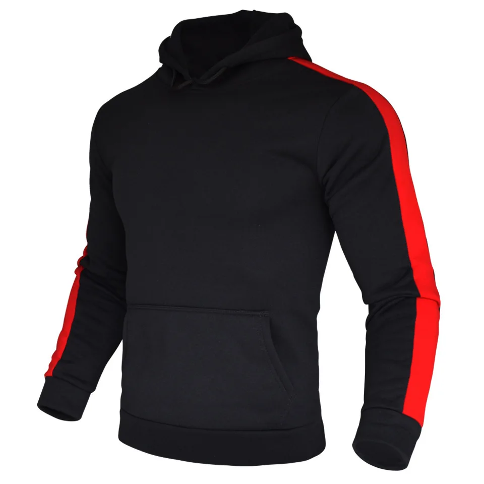 

High Quality Sportswear Plus Size Sweatshirt Fashion Wear Men Autumn Hooded Custom Hoodies, Black/gray/yellow/white/red