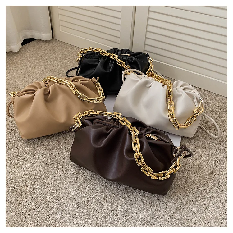 

ST-0067 Axillary Bales Fairy Web Selebrity Fold Bag Leisure Joker Clouds Hand Bags Unique Trendy Handbags For Women, Multi color