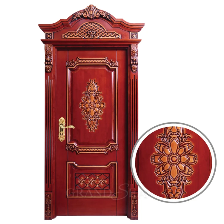 Top Quality Main Door Design Pooja Room Door Designs In Wood Price View Pooja Room Door Designs In Wood Grandsea Product Details From Foshan Grandsea Building Material Co Ltd On Alibaba Com