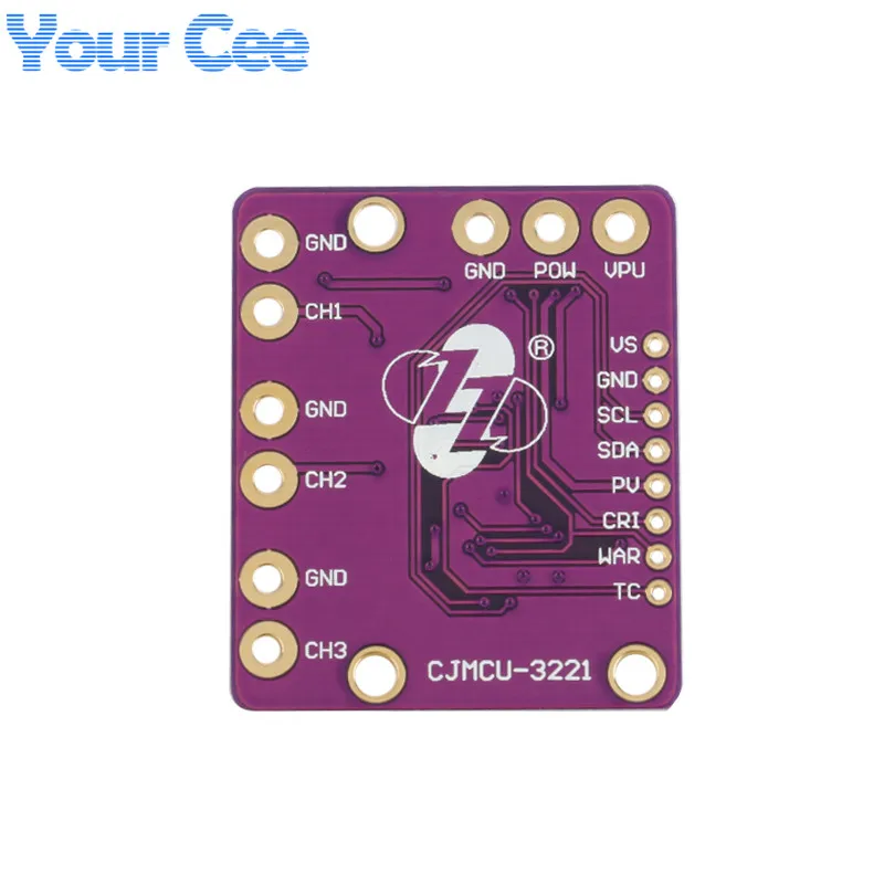 I2c Smbus Ina3221 Triplechannel Shunt Current Power Supply Voltage
