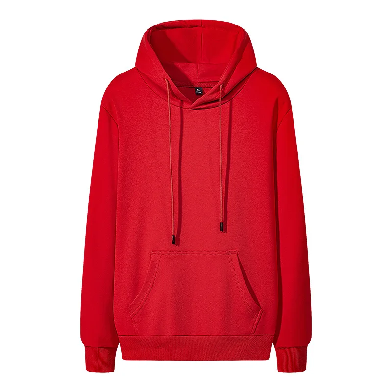 

Autumn Men's Youth Solid Color Pullover Sweater Couples Sweater Jacket Men Hoodie
